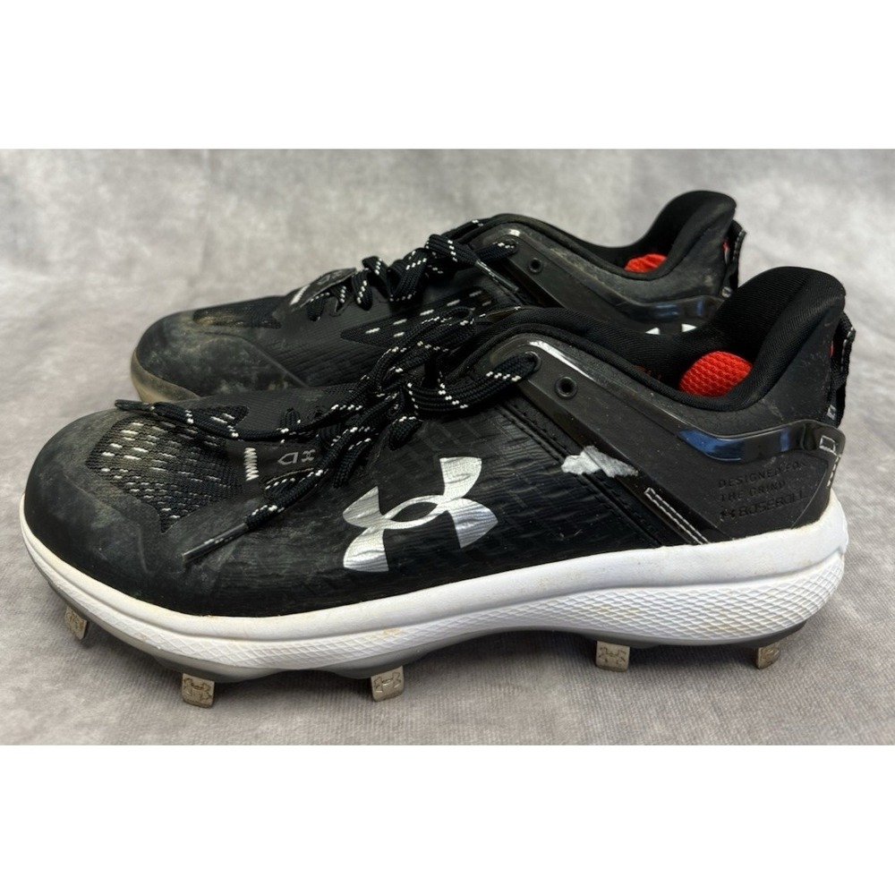 Under Armour Men's Yard Low MT Size 6.5 Baseball  Cleats 3025592-001 Black